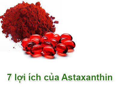 7 lợi ích của Astaxanthin